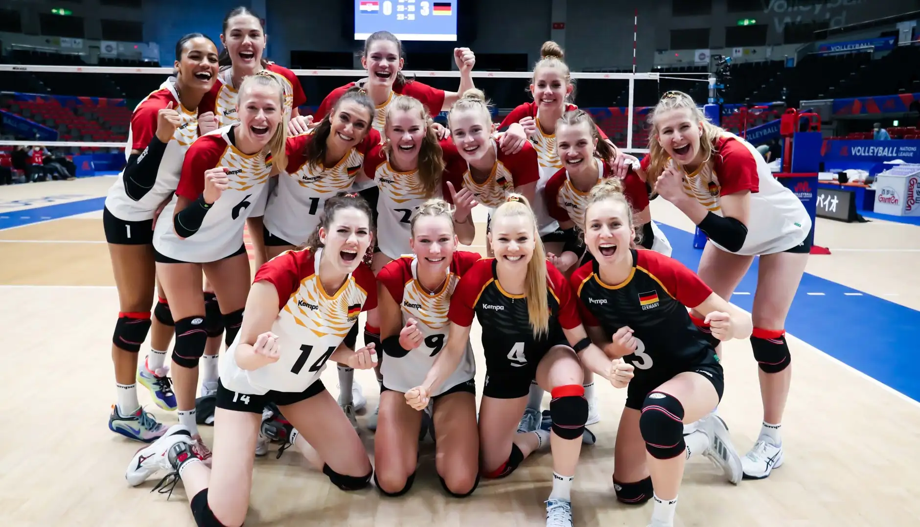 Almanya Kadın Voleybol Milli Takımı Kadrosu Güncel Oyuncuları