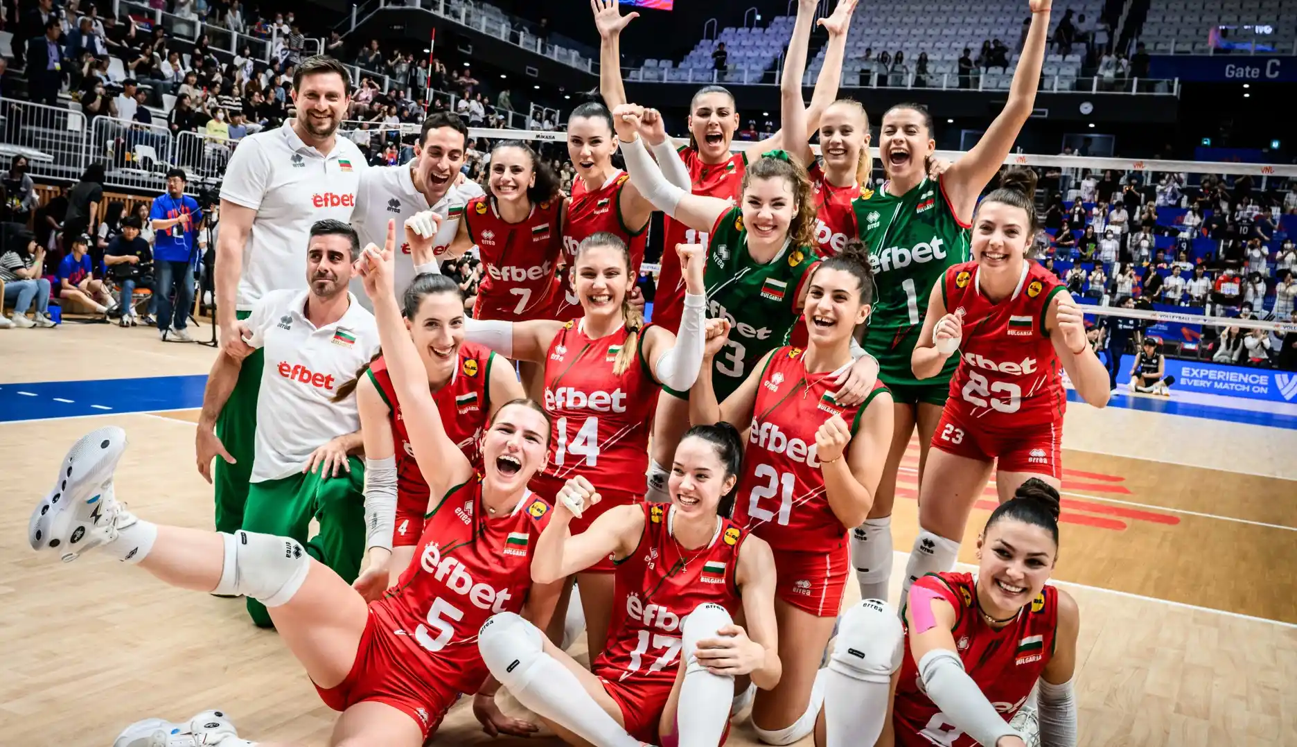 Bulgaristan Kadın Voleybol Milli Takımı Kadrosu Güncel Oyuncuları