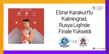 Ebrar Karakurt'lu Kaliningrad, Rusya Ligi'nde Finale Yükseldi24