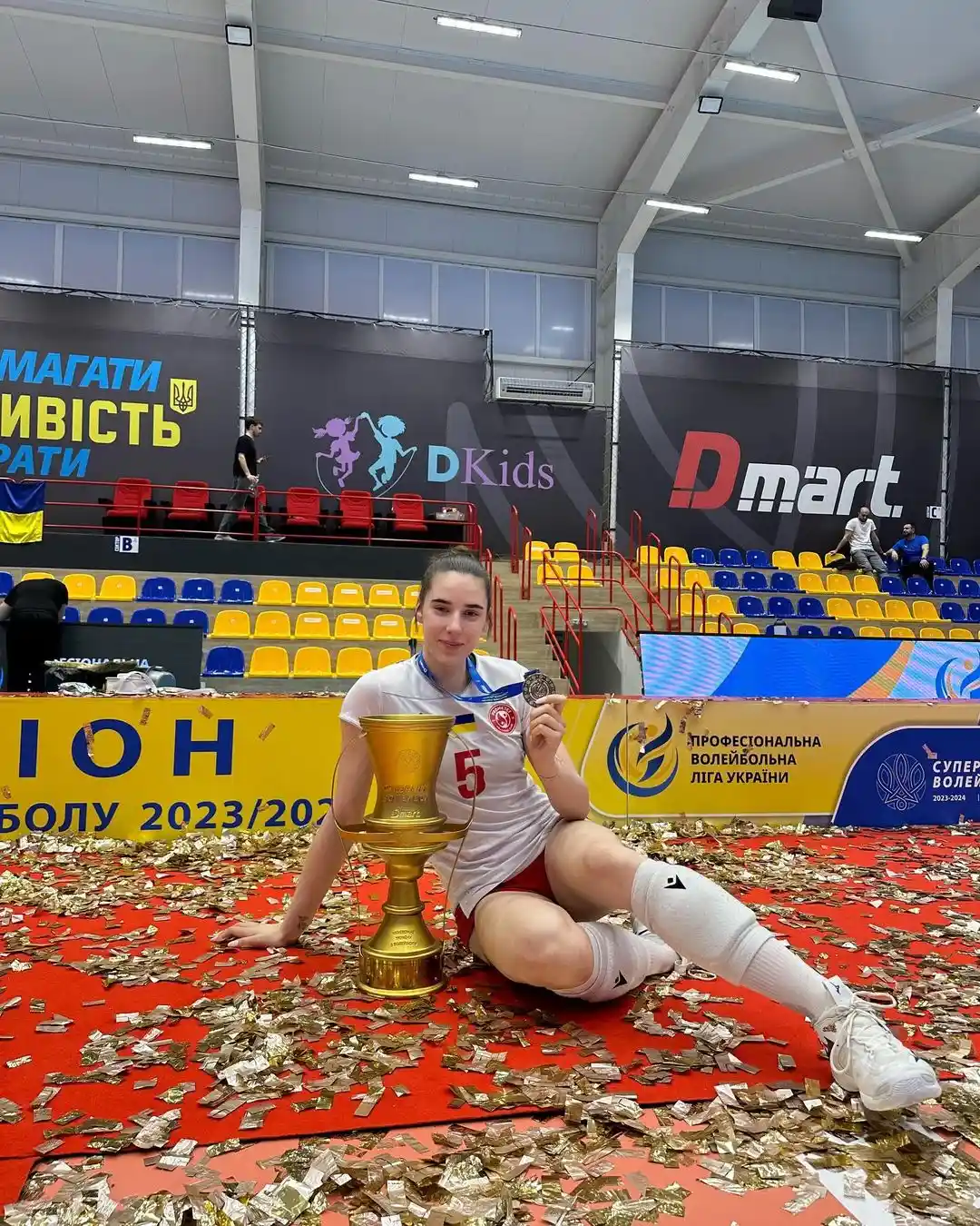 Ege Melisa Bükmen'li Prometey Ukrayna Ligi Şampiyonu2