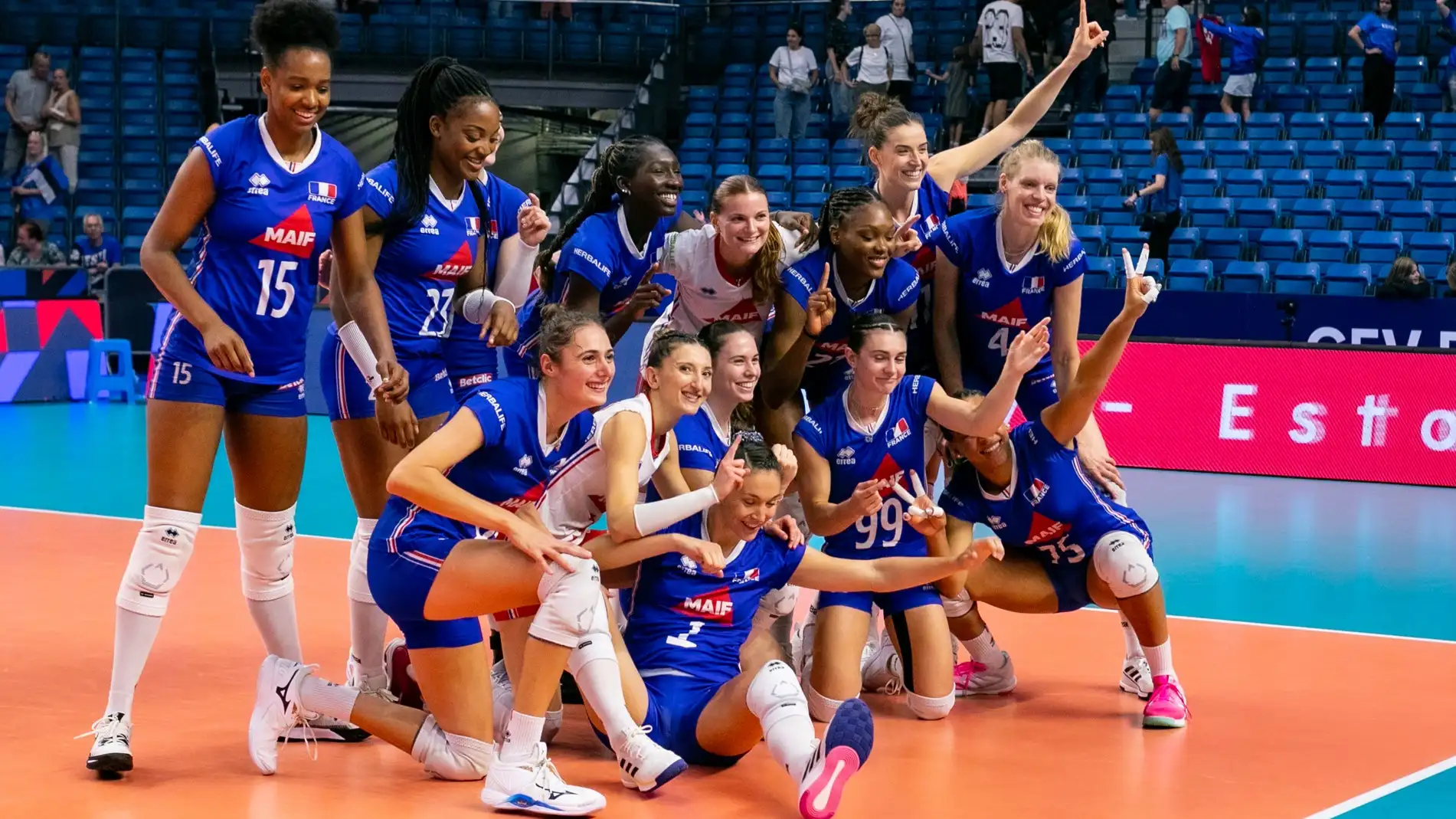 Fransa Kadın Voleybol Milli Takımı Kadrosu Güncel Oyuncuları