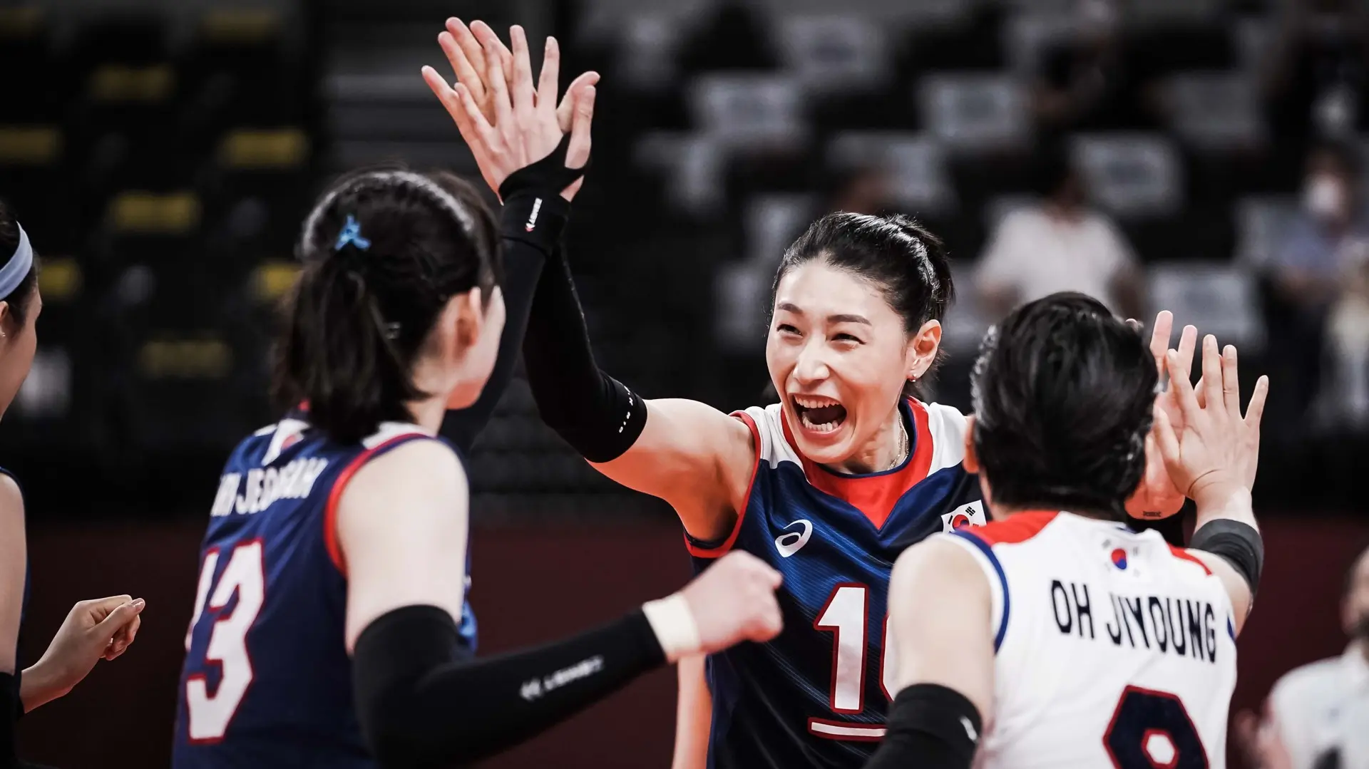 Güney Kore Kadın Voleybol Milli Takımı Kadrosu Güncel Oyuncuları