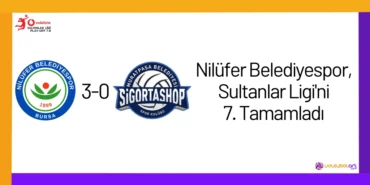 Nilüfer Belediyespor, Sultanlar Ligi'ni 7. Tamamladı24