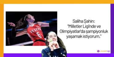 Saliha Şahin: "Milletler Ligi'nde ve Olimpiyatlar'da şampiyonluk yaşamak istiyorum."24