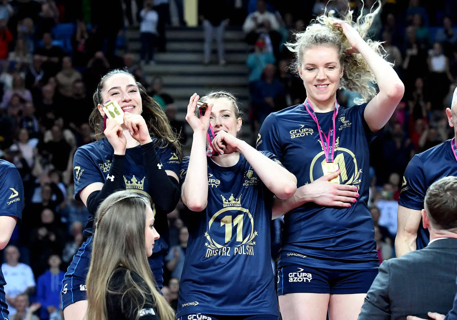 Saliha Şahin'li Chemik Police Polonya Ligi Şampiyonu2