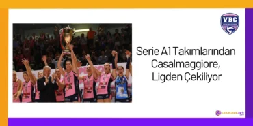 Serie A1 Takımlarından Casalmaggiore, Ligden Çekiliyor24