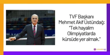 TVF Baskani Mehmet Akif Ustundag Tek hayalim Olimpiyatlarda kursude yer almak.24