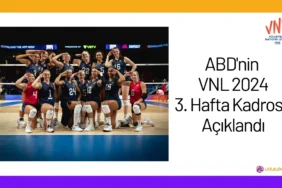 ABD'nin VNL 2024 3. Hafta Kadrosu Açıklandı24