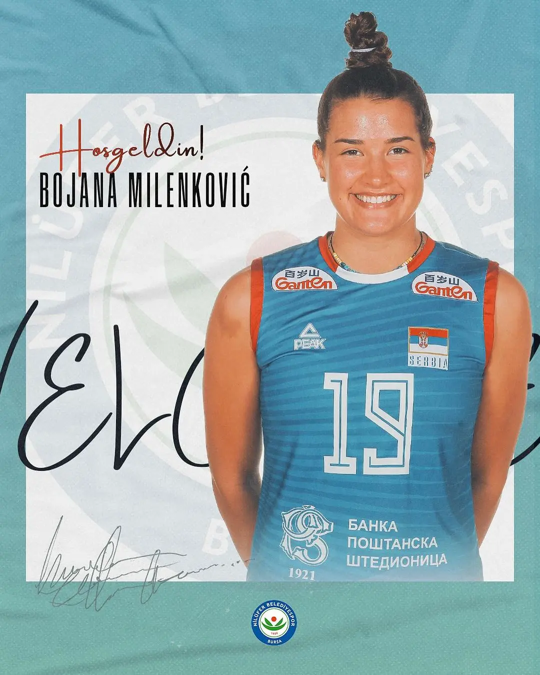 Bojana Milenkovic Nilüfer Belediyespor'da1