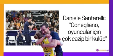 Daniele Santarelli: "Conegliano, oyuncular için çok cazip bir kulüp"24