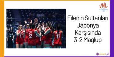 Filenin Sultanları Japonya Karşısında 3-2 Mağlup
