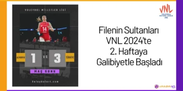 Filenin Sultanları VNL 2024'te 2. Haftaya Galibiyetle Başladı24