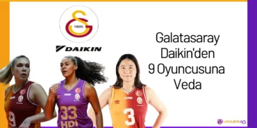 Galatasaray Daikin'den 9 Oyuncusuna Veda24