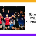 Güney Kore VNL 2024 3. Hafta Kadrosu
