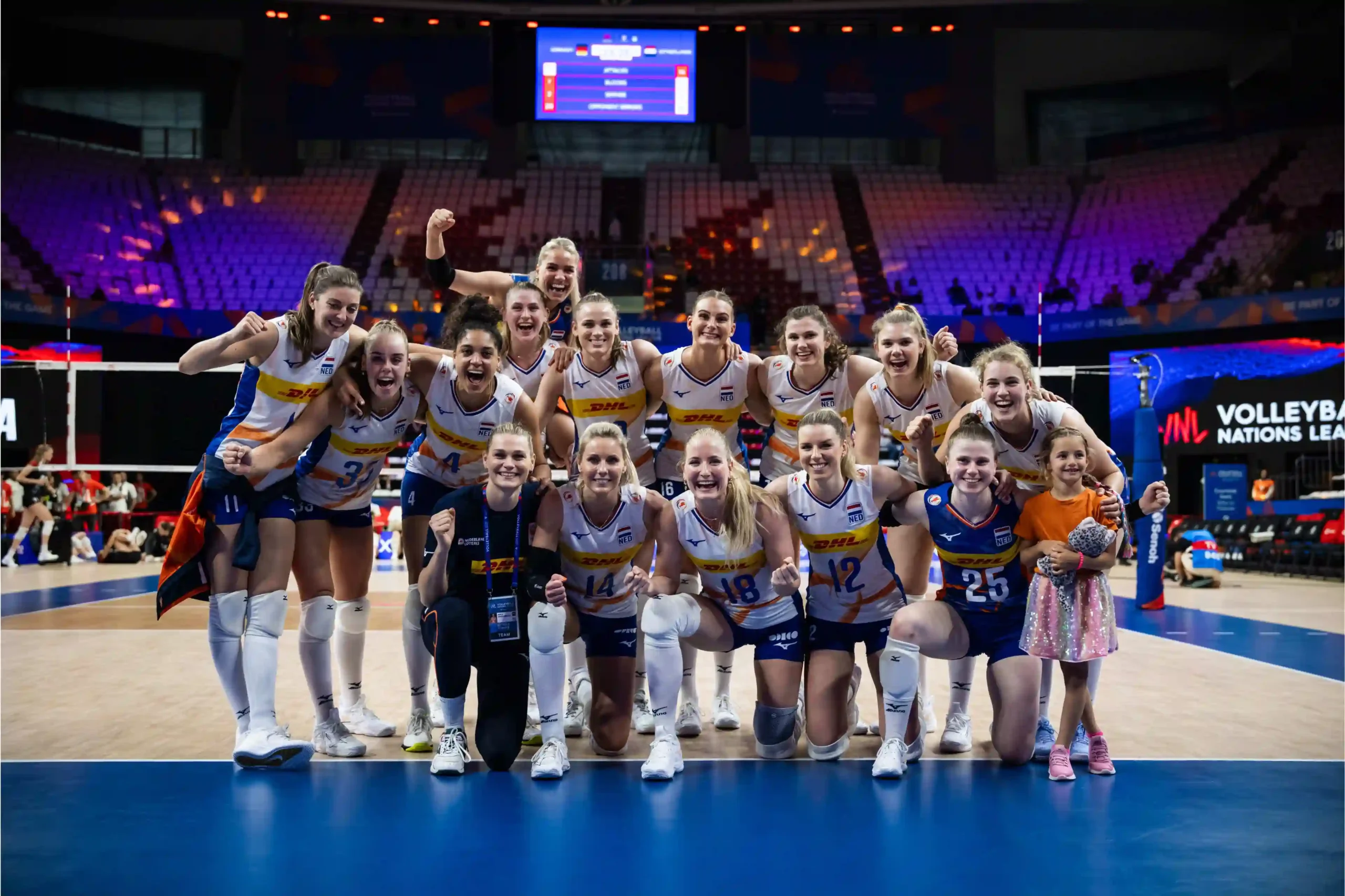 Hollanda VNL 2024 2. Hafta Kadrosu1
