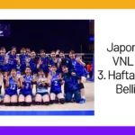 Japonya’nın VNL 2024 3. Hafta Kadrosu Belli Oldu