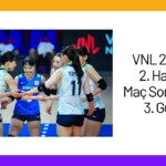 VNL 2024 2. Hafta Maç Sonuçları 3. Gün