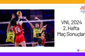 VNL 2024 2. Hafta Maç Sonuçları24