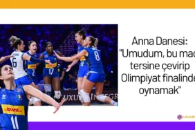 Anna Danesi: "Umudum, bu maçı tersine çevirip Olimpiyat finalinde oynamak"24