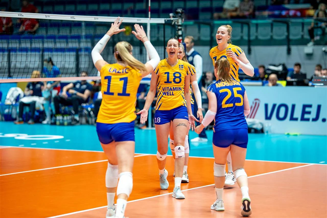 CEV Avrupa Altın Ligi'nde Şampiyon İsveç1