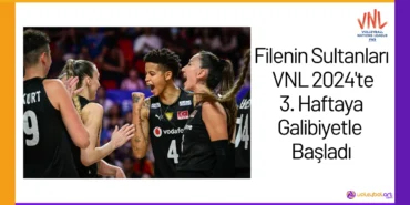 Filenin Sultanları VNL 2024'te 3. Haftaya Galibiyetle Başladı24