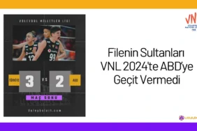 Filenin Sultanları VNL 2024'te ABD’ye Geçit Vermedi24