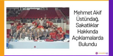 Mehmet Akif Üstündağ, Sakatlıklar Hakkında Açıklamalarda Bulundu24