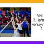 VNL 2024 3. Hafta Maçları ve Yayın Takvimi 2. Gün