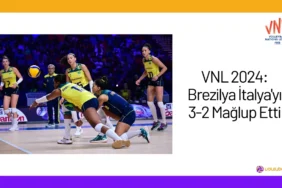 VNL 2024: Brezilya İtalya'yı 3-2 Mağlup Etti24