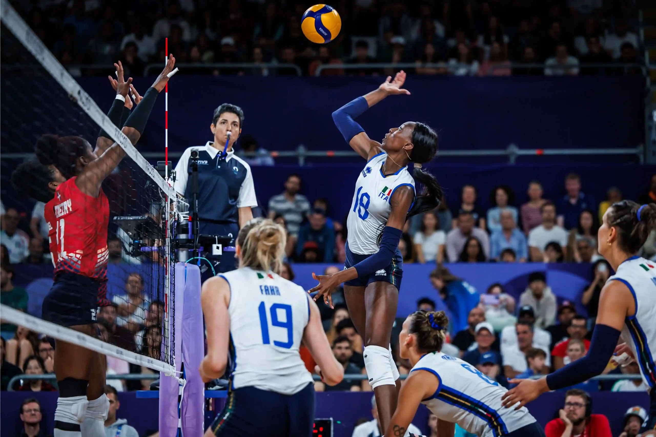 Paris 2024: İtalya, Dominik Cumhuriyeti'ni 3-1 Mağlup Etti1