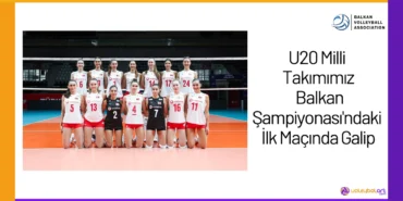 U20 Milli Takımımız Balkan Şampiyonası'ndaki İlk Maçında Galip24
