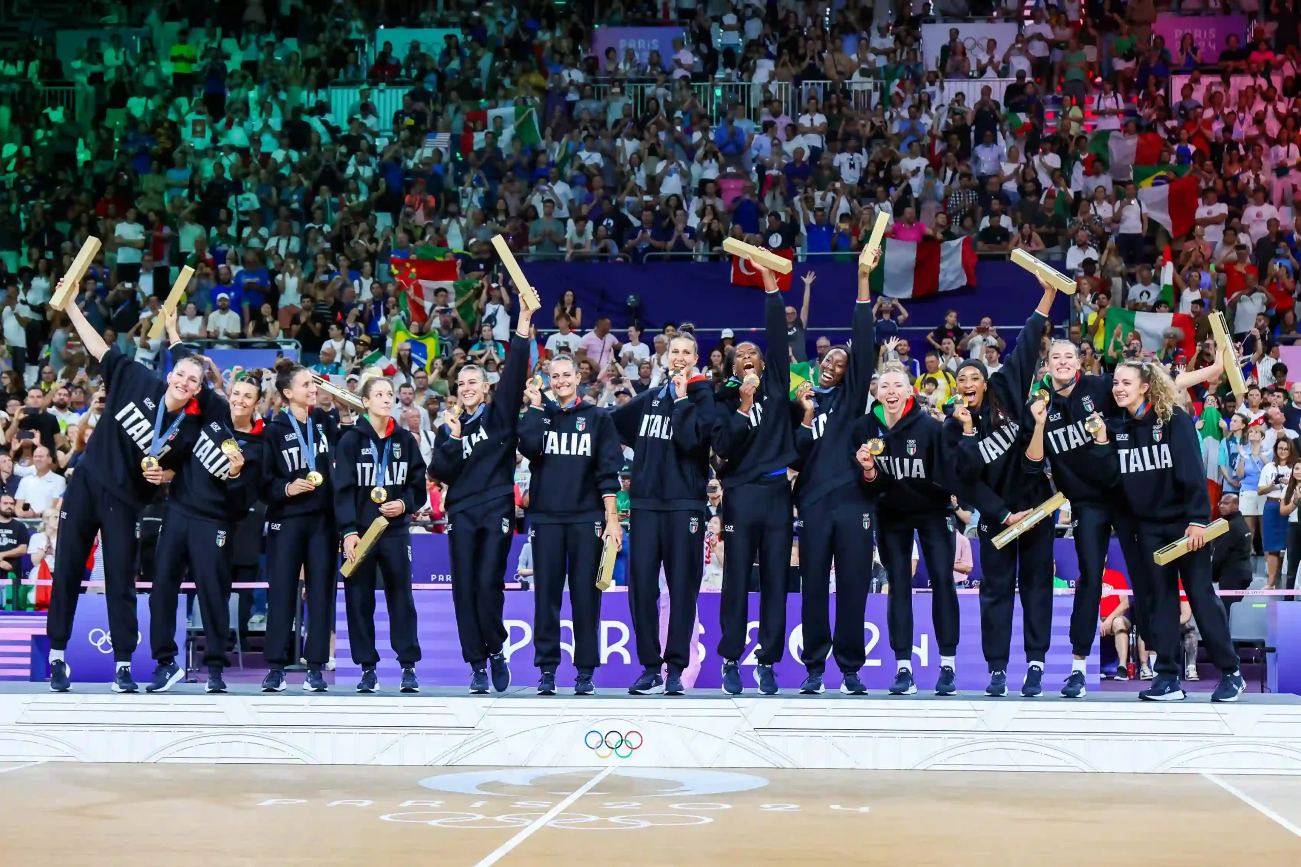 2024 Paris Olimpiyatları Şampiyonu İtalya3