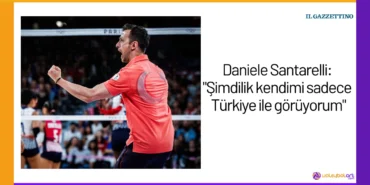 Daniele Santarelli: "İtalya'nın zaferi için mutluyum"24