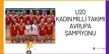 U20 Kadın Milli Takımımız Avrupa Şampiyonu Oldu