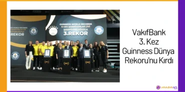 VakıfBank 3. Kez Guinness Dünya Rekoru'nu Kırdı24