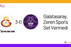 Galatasaray, Zeren Spor'a Set Vermedi24