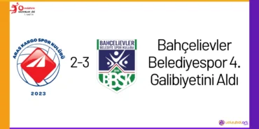 Bahçelievler Belediyespor 4. Galibiyetini Aldı24