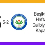 Beşiktaş, Haftayı Galibiyetle Kapattı