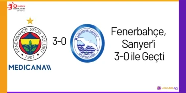 Fenerbahçe, Sarıyer'i 3-0 ile Geçti24
