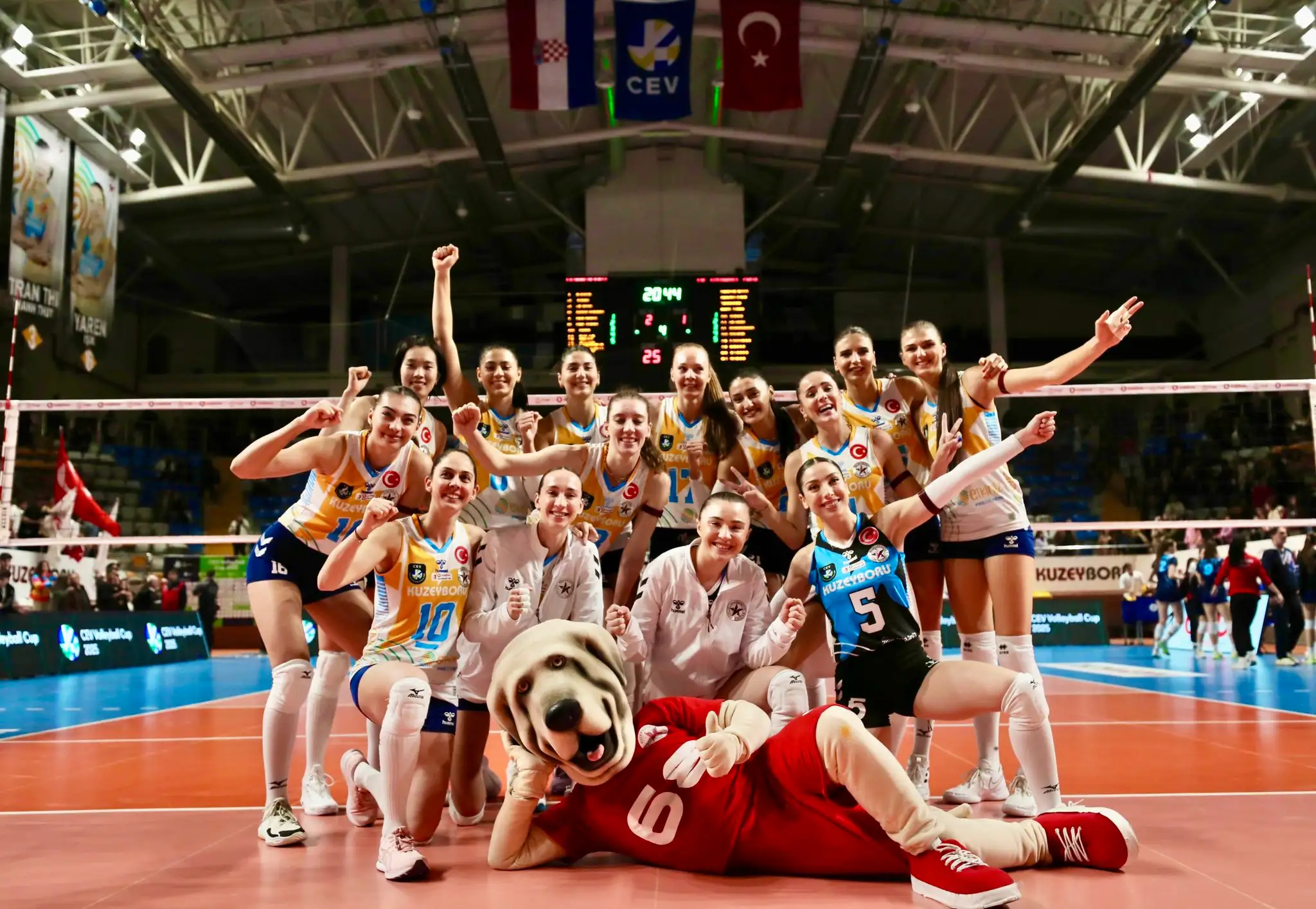 Kuzeyboru, CEV Kupası'na Galibiyetle Başladı1