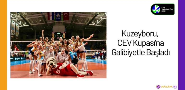 Kuzeyboru, CEV Kupası'na Galibiyetle Başladı24