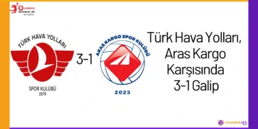 Türk Hava Yolları, Aras Kargo Karşısında 3-1 Galip24