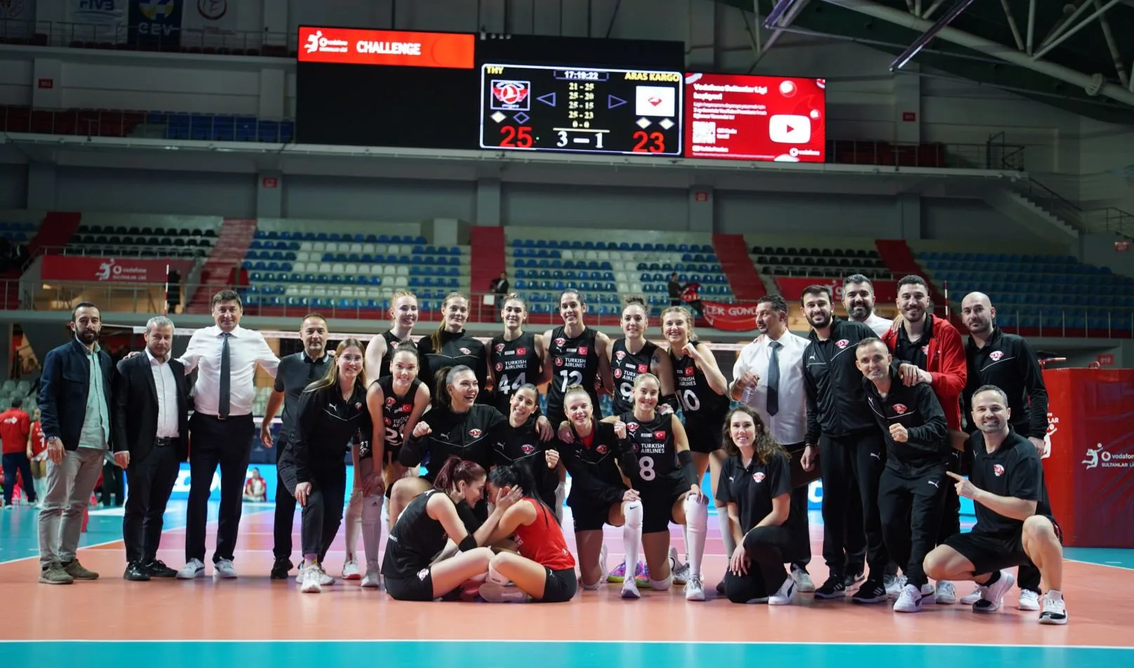 Türk Hava Yolları, Aras Kargo Karşısında 3-1 Galip1