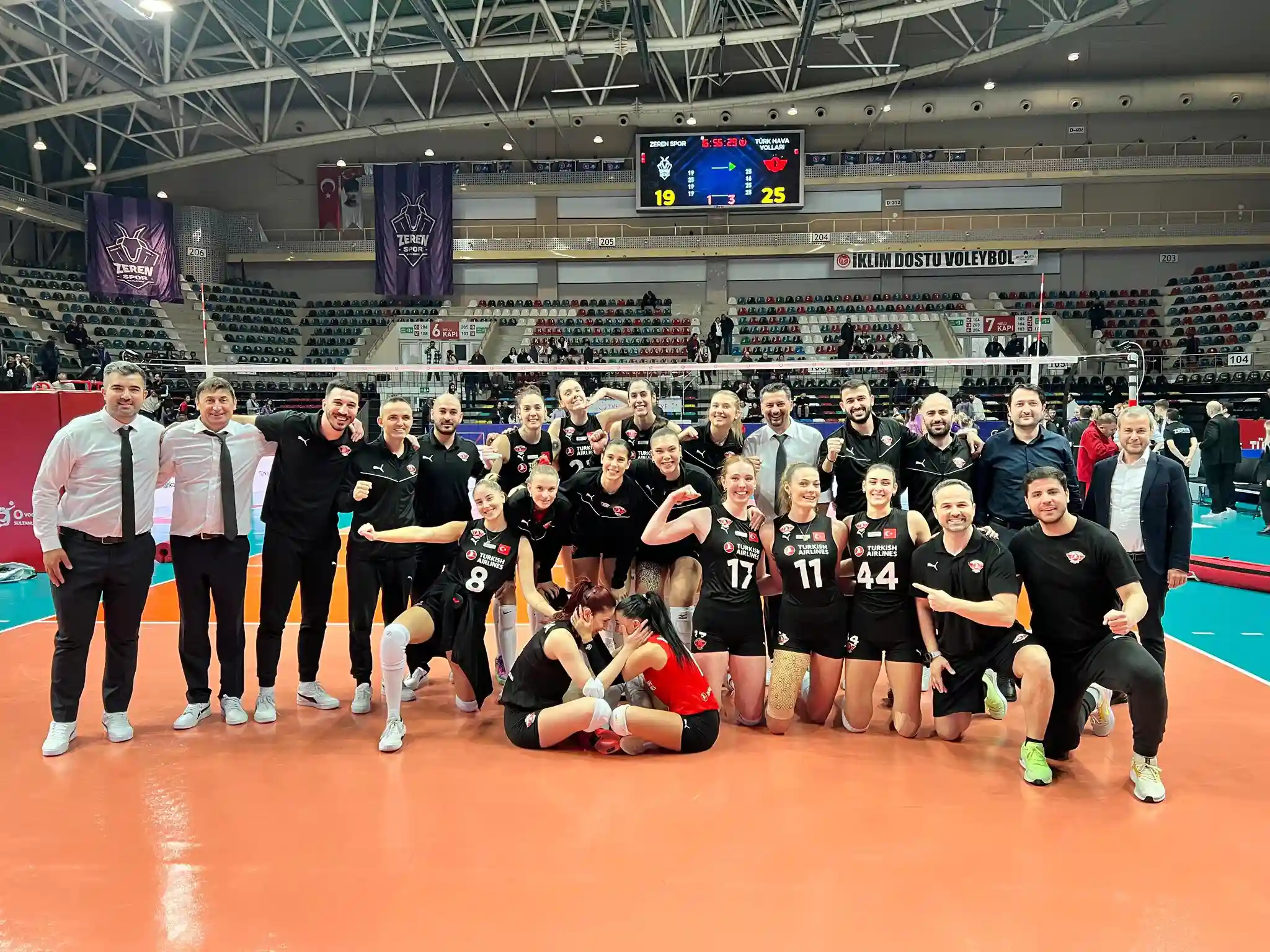 Türk Hava Yolları, Zeren Spor Karşısında Galip1