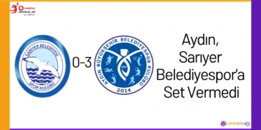Aydın, Sarıyer Belediyespor'a Set Vermedi24