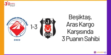 Beşiktaş, Aras Kargo Karşısında 3 Puanın Sahibi24