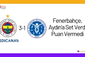 Fenerbahçe, Aydın'a Set Verdi Puan Vermedi24