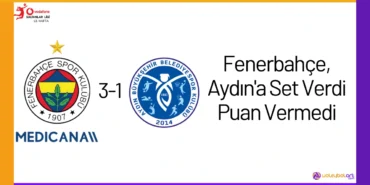 Fenerbahçe, Aydın'a Set Verdi Puan Vermedi24